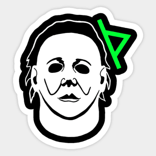 Halloween 6 the Curse of Michael Myers Sticker